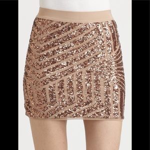BCBG sequin skirt